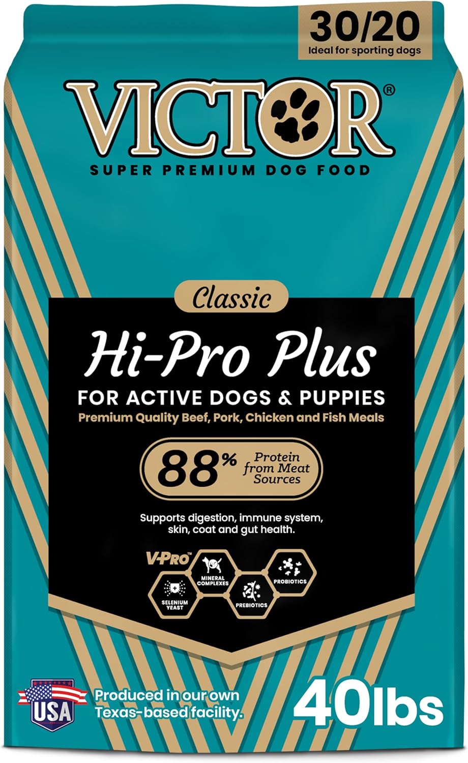 Victor Hi-Pro Plus High-Protein Dry Dog Food