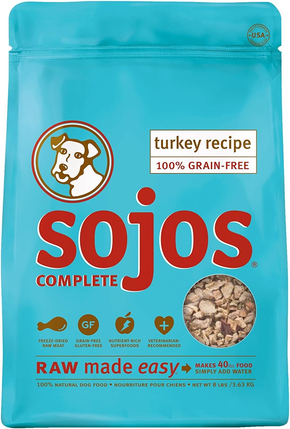 Sojos Complete Turkey, 8 lb