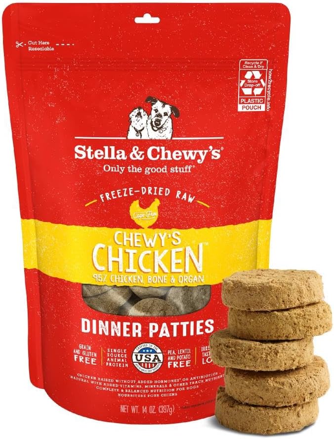 Stella & Chewy's Chicken Dinner Patties, 14 oz